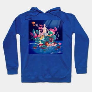 Alice in Wonderland Island Hoodie